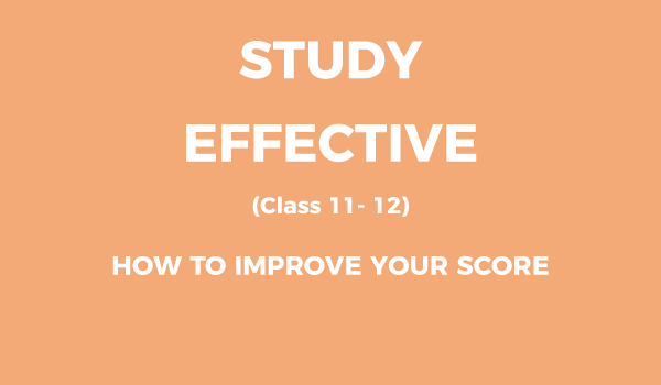 Study Effective Hoe to improve your score