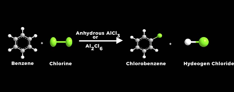 How to carry chlorination of benzene