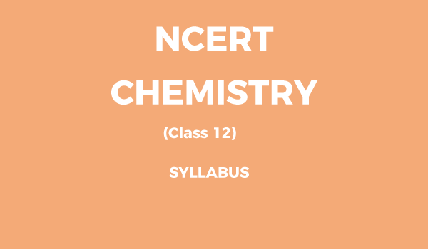 NCERT Chemistry Class 12