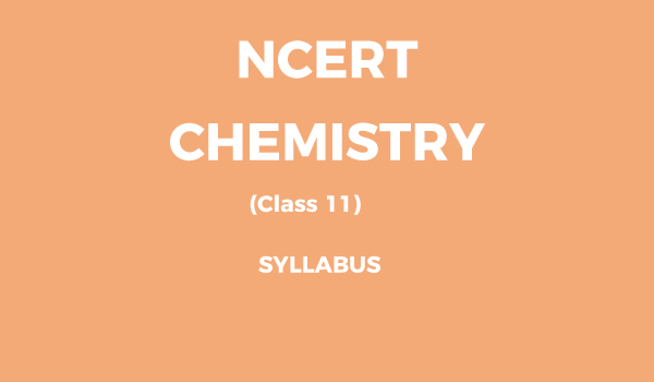 NCERT CHEMISTRY CLASS 11