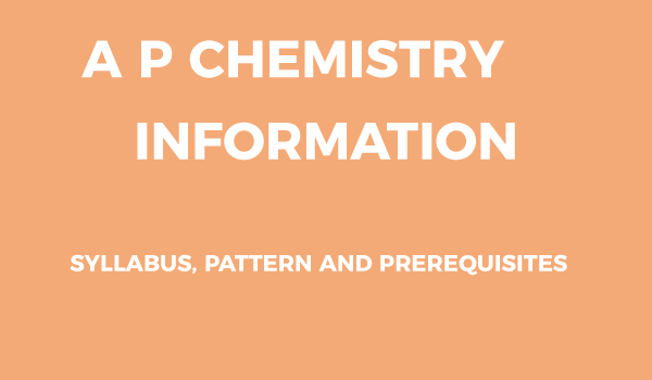 AP chemistry Information